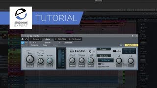 The Best Noise Gate Plugin Around Using The Studio One Gate [upl. by Auqenet]