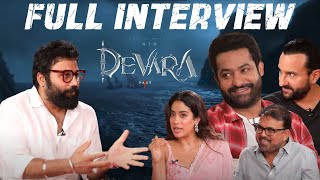 Jr NTR interview with Sandeep Reddy Vanga  Devara Interview  Janhvi Kapoor  TFPC [upl. by Straus472]