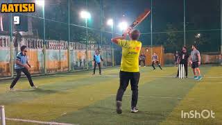 Aatish Bhai match winning innings  Cricket [upl. by Albertina]