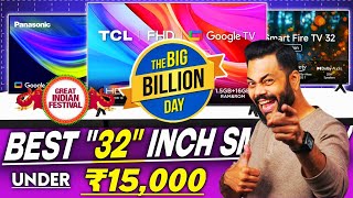 3 Best 32 Inch Smart TV Under 15000 in Big Billion Day 2024  Best TV Deals on Amazon And Flipkart [upl. by El536]