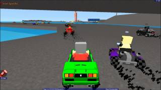 Blockland Kart Racing [upl. by Ainod]