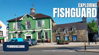 Exploring FISHGUARD  Site of the Last Invasion of Britain  Lets Walk [upl. by Enella]