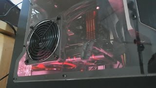 Side Panel Fan Case Mod to My Lian Li PC65B [upl. by Assirt]