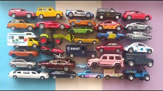 Die cast Metal Scale Mix Various Color Model Welly Kinsmart Maisto  Sedan SUV Sports Coupe [upl. by Lareneg436]