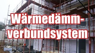 Das Wärmedämmverbundsystem WDVS 2 schaliger Wandaufbau [upl. by Irrep983]