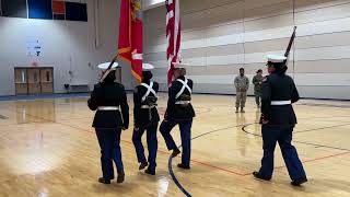 CC MCJROTC Color Guard Drill Competition at Heritage High School Nov 16 2024 [upl. by Alfonzo477]