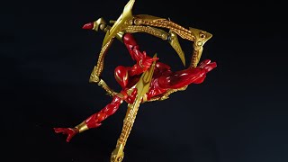 Revoltech Iron Spider Bootleg Review [upl. by Zuzana]