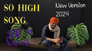 So High Official Music Video  SidhuMoose Wala ft BYG BYRD  Humble Music [upl. by Atirahs]