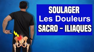 Soulager les douleurs sacroiliaques  kiné [upl. by Dasteel570]