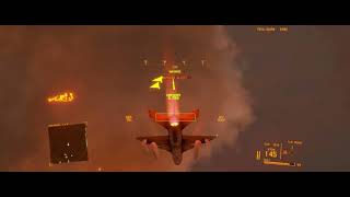 Project Wingman Killing Crimson 1 on Mission 6 using the worst plane in the game [upl. by Brunell31]