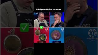 MASTERCHEF GÜNÜN YEMEKLERİ VE KAZANANLARI masterchef [upl. by Kristal]