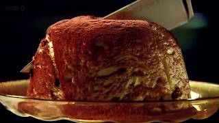 Two Greedy Italians  Doublelayered Panettone and Ricotta pudding HD [upl. by Ten82]