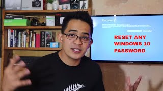 RESET Windows 10 password No software used Do it like a pro [upl. by Eenttirb]