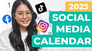 Create an EFFECTIVE Social Media Calendar  Free Social Media Calendar Template [upl. by Yaja475]