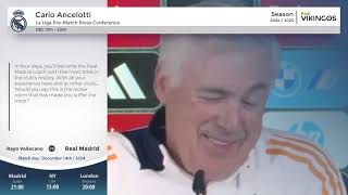 Rayo Vallecano vs Real Madrid PreMatch Press Conference English Dub  Football La Liga 2024 [upl. by Markos]