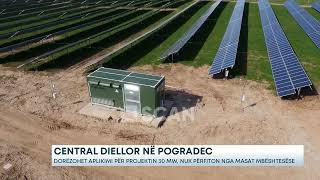 Central diellor në Pogradec  Dorëzohet aplikimi për projektin 30 MW nuk përfiton nga [upl. by Ramaj]