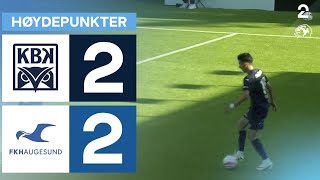 Kristiansund BK 2  2 Haugesund  Høydepunkter [upl. by Akenahc]