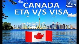 CANADA ETA vs VISA [upl. by Denoting]