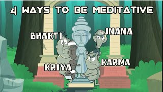 The Four Karma Jnana Bhakti Kriya Paths of Yoga  Sadhguru [upl. by Enwad831]