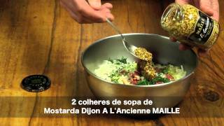 Bolo de Carne com Mostarda Dijon ALAncienne Maille [upl. by Nahsez116]