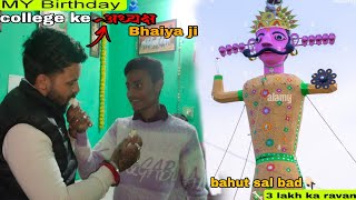 MY Birthday 🎂 3 lakh ka ravan 😅 like subscribe Sajangvlogs [upl. by Niamrahc]