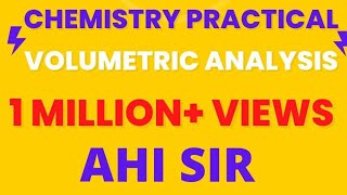 INTER CHEMISTRY VOLUMETRIC ANALYSIS PART1 [upl. by Gelasias495]