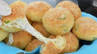 GARLIC MOZZARELLA Cheese Balls  Ninik Becker [upl. by Ahsim]