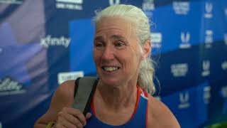 58YearOld Michelle Rohl A ThreeTime Olympian Ran 224 For 800m And Is Back To RaceWalking [upl. by Body61]