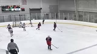 20241102 12U Short Handed Goal KC Stars vs Des Moines Blue [upl. by Aneahs99]