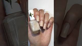 nail swatch for essie💅🏻🧁💫 shorts nailpainting essie nailvideos neutralnails nailpolish [upl. by Jolene]