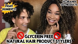 Glycerin Free Natural Hair Products  Stylers  30 Products [upl. by Lanam]