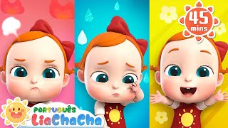 Que Sentimento É Esse  Compilação  LiaChaCha em Português  Música Infantil amp Canção de Ninar [upl. by Joshia]