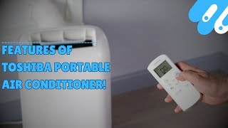 Features of Toshiba portable air conditioner [upl. by Michon]