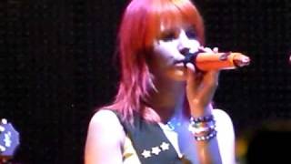 Paramore Misguided Ghosts Acoustic Live HQ  Honda Civic Tour Anaheim 091910 [upl. by Danita]