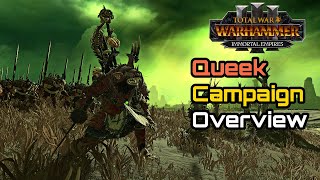 Queek Headtaker Campaign Overview Guide Skaven  Total War Warhammer 3 Immortal Empires [upl. by Cilegna]