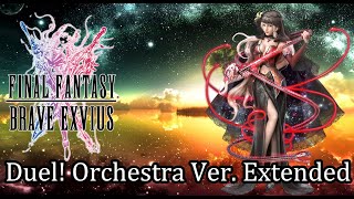 Duel Orchestra Version Extended  Final Fantasy Brave Exvius Original Soundtrack OST  FFBE [upl. by Alocin730]