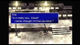 Cloud and Tifa Meet Again After Years Apart FFVII Original Game [upl. by Townsend]