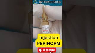 Injection Perinorm doctortips healthadvice ytshort medical drashwinraturi thestatdose [upl. by Llednyl]