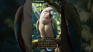 5 Endangered Birds on the Brink of Extinction shorts shortsvideo SaveBirds EndangeredSpecies [upl. by Natsirk]