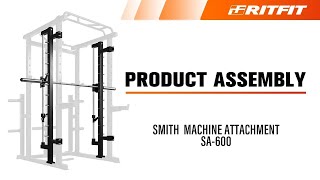 RitFit Smith Machine Attachment  Assembly Instruction  Best 2in1 Machine For Home Gym [upl. by Calley]