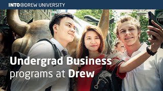 Undergraduate Business Programs  INTO Drew [upl. by Aldis]