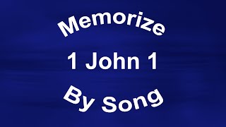 Memorizing 1 John 1 ESV [upl. by Siloa]