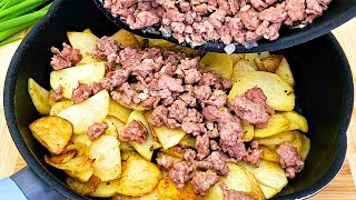 Ein VERRÜCKTES Rezept mit Hackfleisch und Kartoffeln❗️ Essen Rezepte – Geniale Idee 🔝💯✅ [upl. by Ellatnahc31]