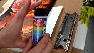 How to fix wax bloom and how to use a nontoxic fixative for colored pencils [upl. by Susanna823]