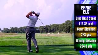 Super SloMo Drive Ernie Els [upl. by Euqinom]