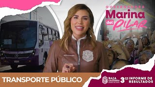 Transformación del Transporte Público en Baja California Cómodo Moderno y Eficiente [upl. by Enaillil]