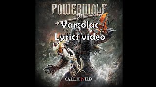 Powerwolf Varcolac  Lyrics Video [upl. by Jeffie946]