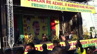 Newroz 2011 DÃ¼sseldorf  Aynur Dogan  Kece Kurdane [upl. by Yduj]