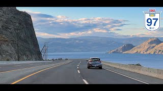 202021 Kelowna to Penticton BC via Highway 97 Southbound [upl. by Yttak]