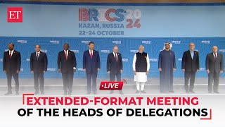 BRICS Summit 2024 LIVE Heads of delegations speak at Kazan Expo Center Russia [upl. by Burke]